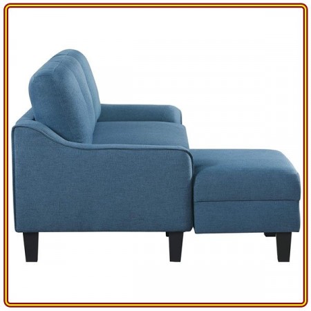 LST55S - B81 - Azul : Bộ Ghế Sofa Góc L + Đa Chức Năng - Màu Xanh 